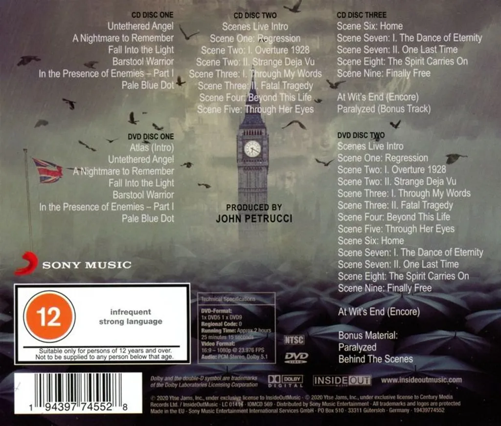 Distant Memories En direct de Londres - Son Live et Qualité Acoustique