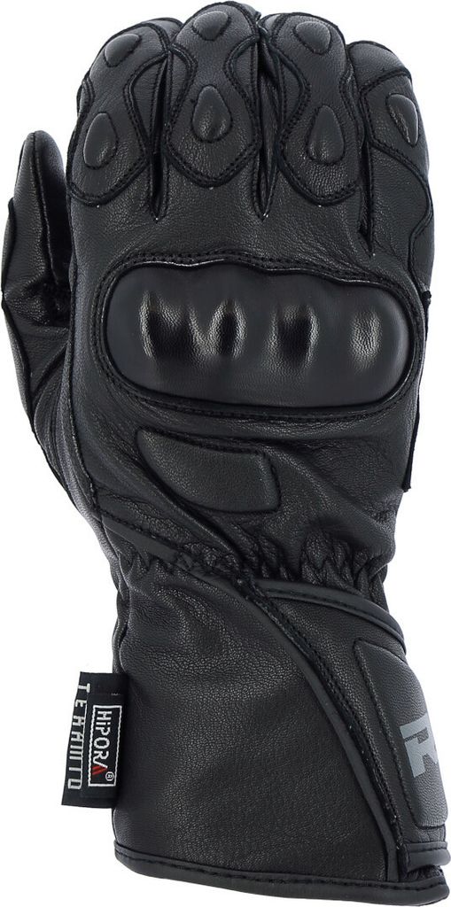 Richa Racing wasserdichte Motorrad Handschuhe, schwarz, M