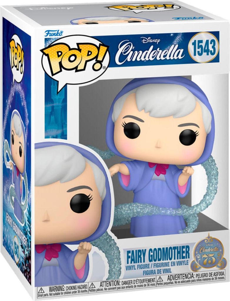 Funko Pop! Disney - Figurki wróżki chrzestnej z Kopciuszka Image du produit 