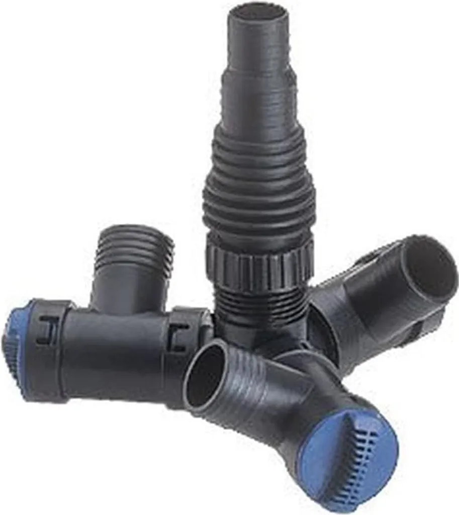 Distributeur d'eau 1 pouce noir Multi WD à raccords rapides et robustes