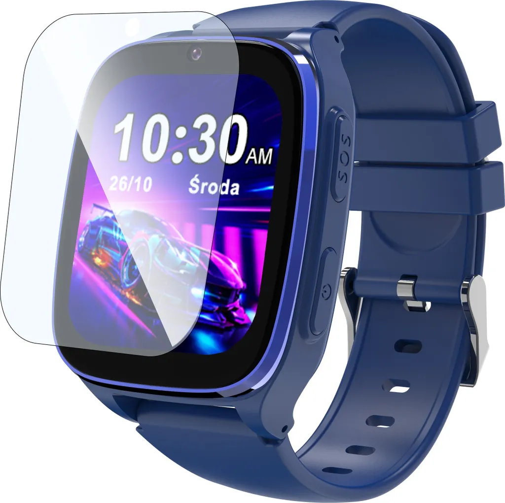 Kiano Watch KID 4G LTE Speed - Montre connectée enfant bleue avec GPS