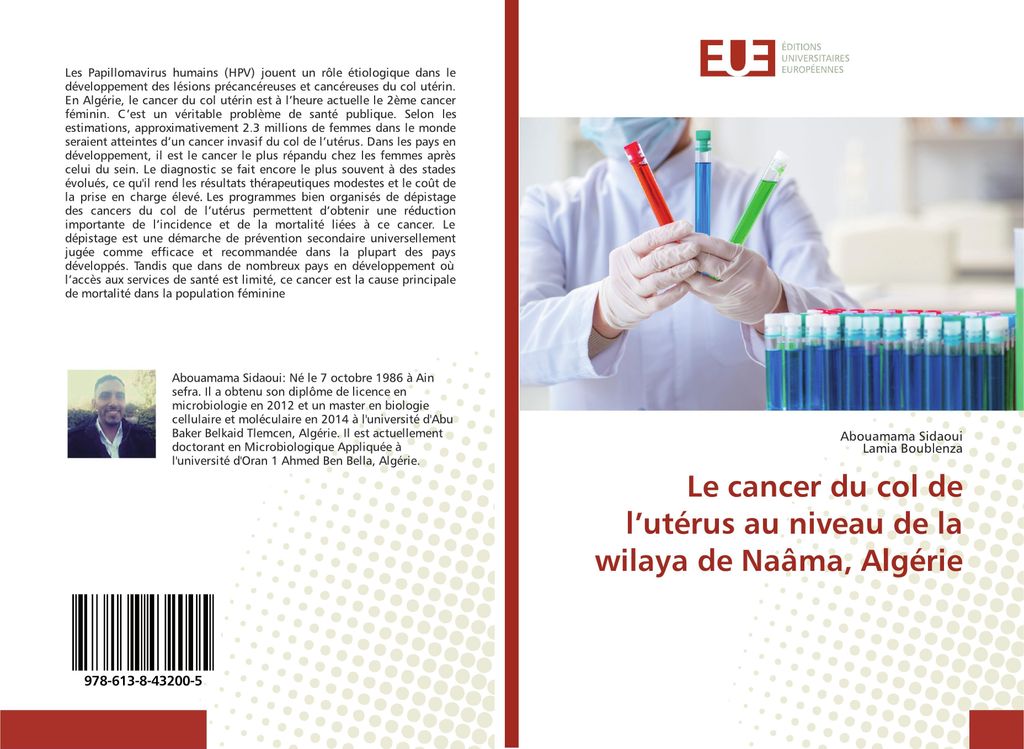 Le cancer du col de l'utérus au niveau de la wilaya de Naâma, Algérie