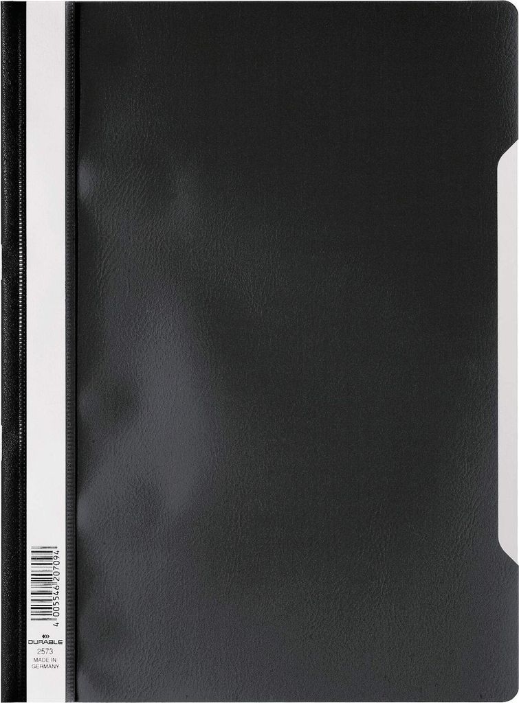 DURABLE Sichthefter A4, Pckg. à 50, 257301 schwarz