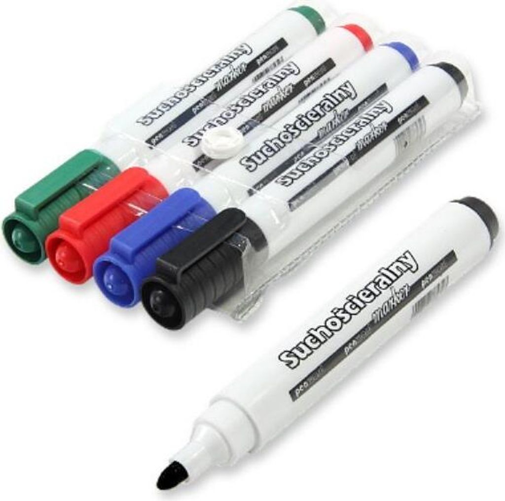 Whiteboard-Marker 4 Farben