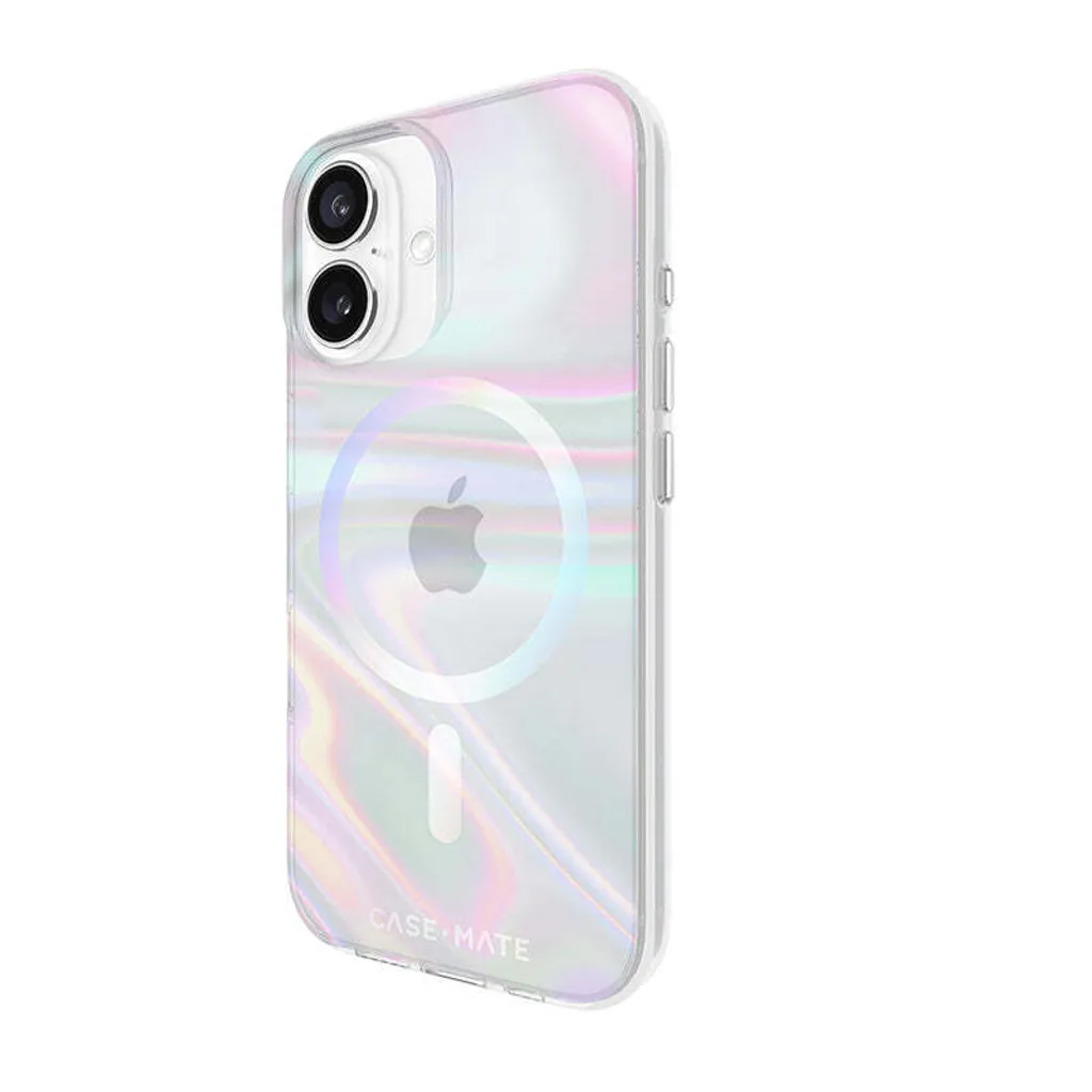 Coque MagSafe Case-Mate Soap Bubble Effet Irisé et Résistance aux Chocs - 4