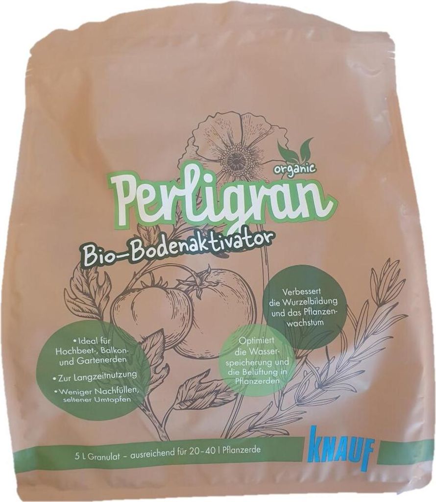 Perligran organic 5 l mit Bodenaktivator Produktbild 