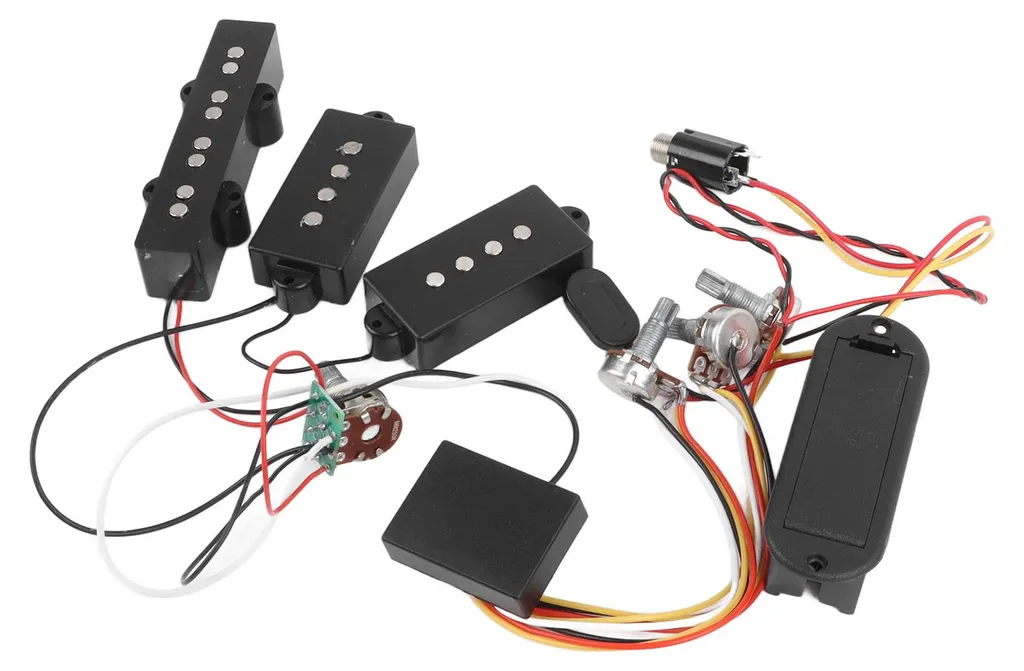 Micro pour basse électrique idéal pour le studio avec préampli actif - 10