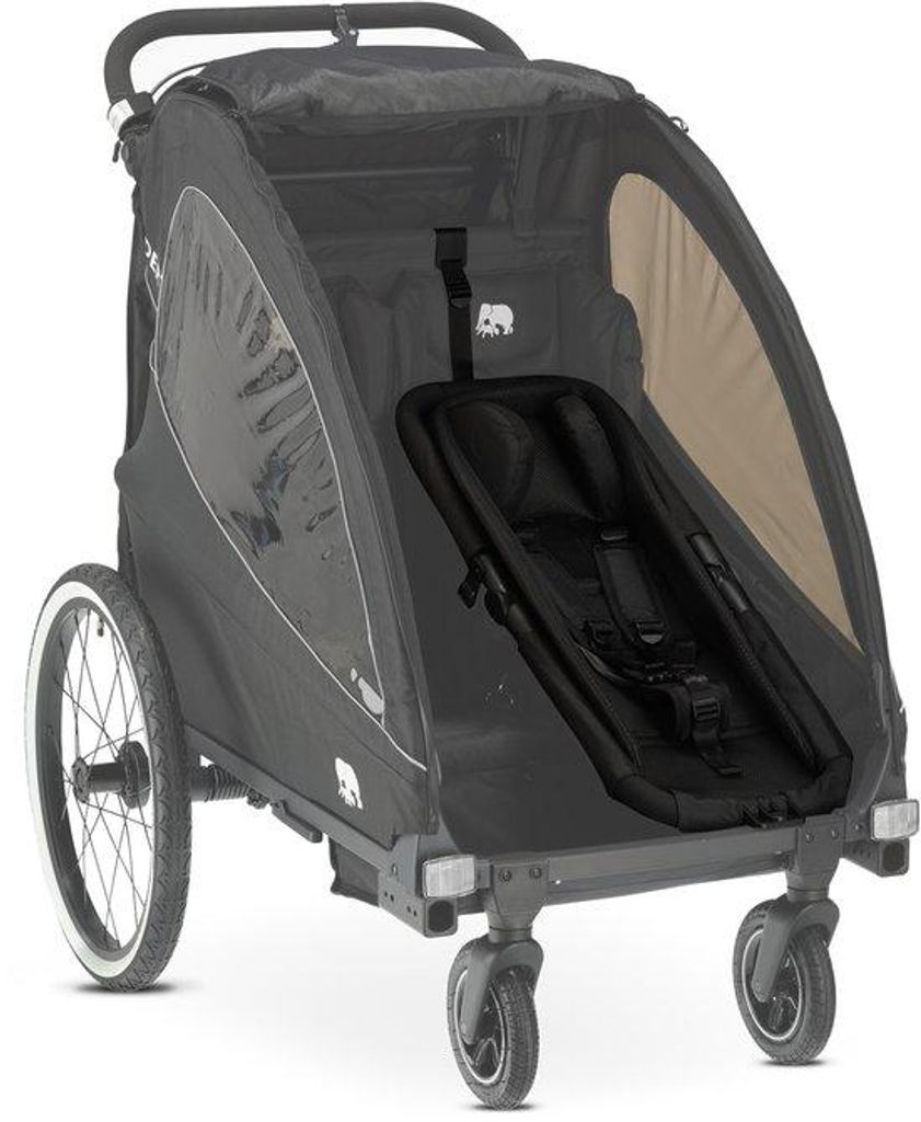 DERYAN Luxe Sedačka pro Miminko do Cyklovozíku – 5bodový Obrázek produktu 
