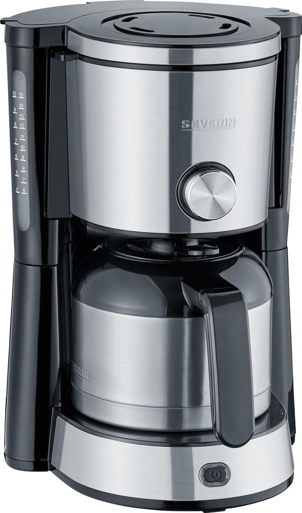 Severin KA 4845 Filterkaffeemaschine, Glaskanne, 8 Tassen Produktbild 