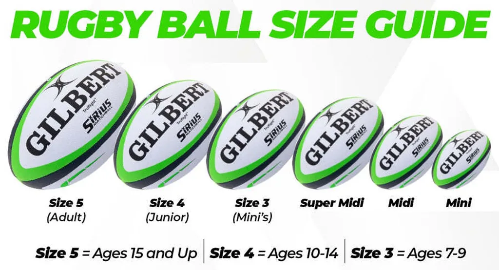 Gilbert G-TR3000 Ballon de Rugby Rouge Taille 3 avec Grip Renforcé - 2