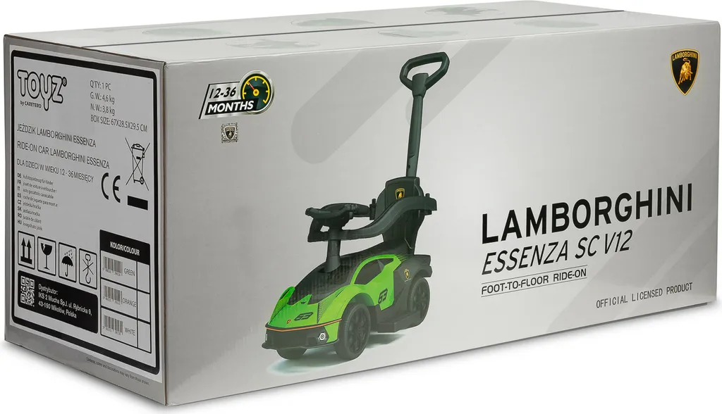 Poussette Lamborghini Essenza Blanc - Édition Luxe Performance Bébé - 10
