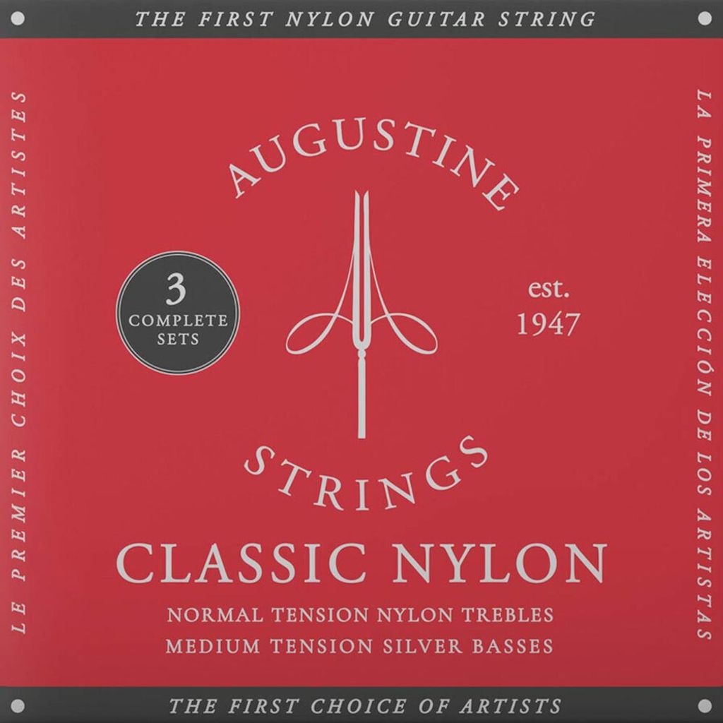 Augustine red - 3-er Pack, medium tension
