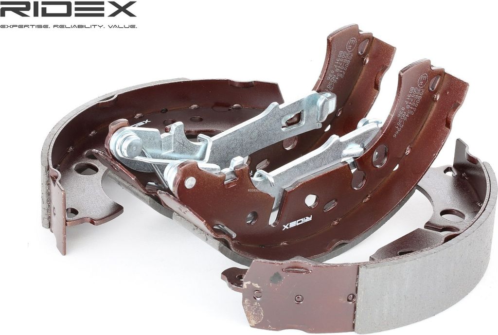 RIDEX 70B0072 - OE 4241N8 Bremsbackensatz für Nemo, Qubo, Punto, Linea, Fiorino, 500 (312), Corsa E (X15), Corsa D (S07), Adam, Bipper Tepee, Bipp...