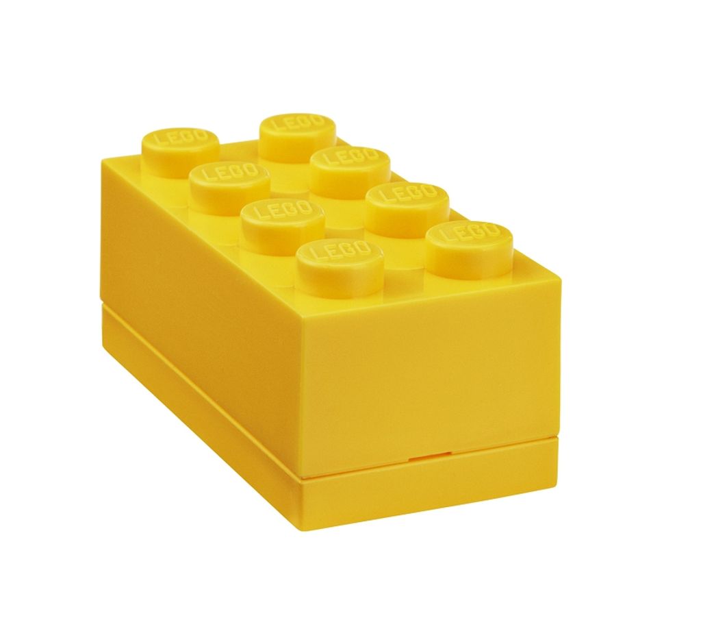 LEGO Snackbox MINI BOX 8 110 ml gelb Obrázek produktu 