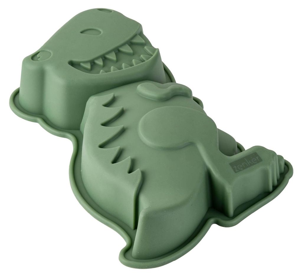Zenker Silikonbackform Dinosaurier für Kindergeburtstage  Produktbild 
