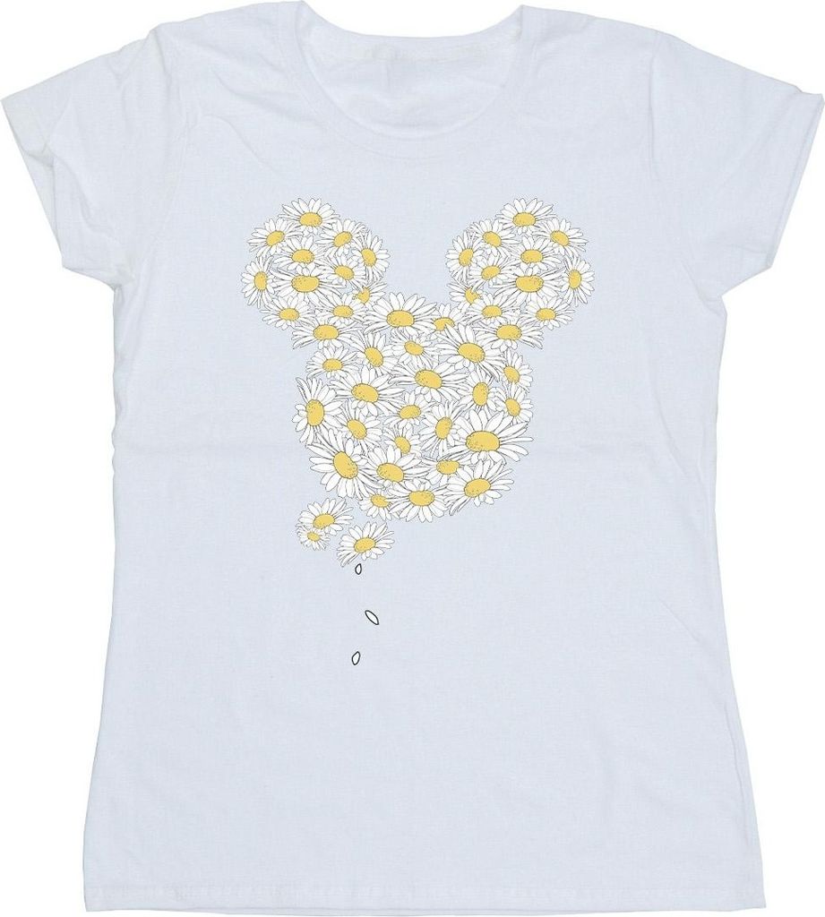 Mickey Mouse - T-Shirt für Damen BI52846 (M) (Weiß)