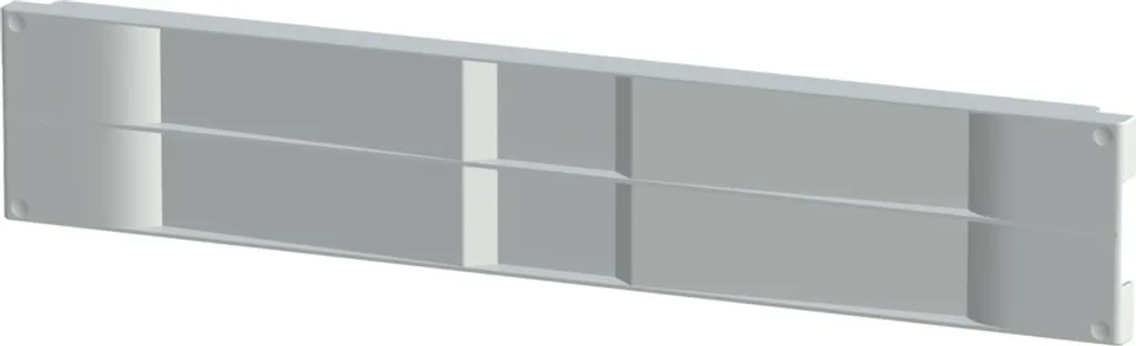 Panneau de crémaillère SCHROFF face avant 3U en aluminium anodisé