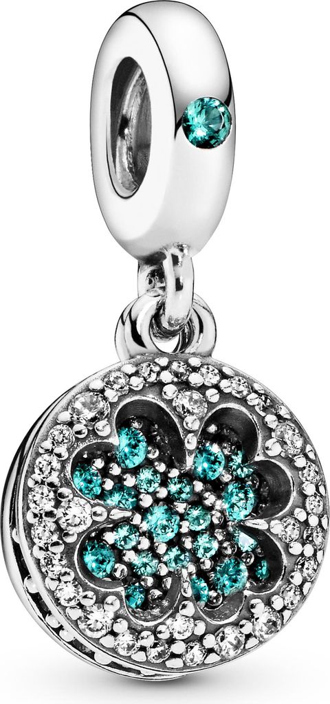 PANDORA JEWELRY Mod. QUADRIFOGLIO VERDE