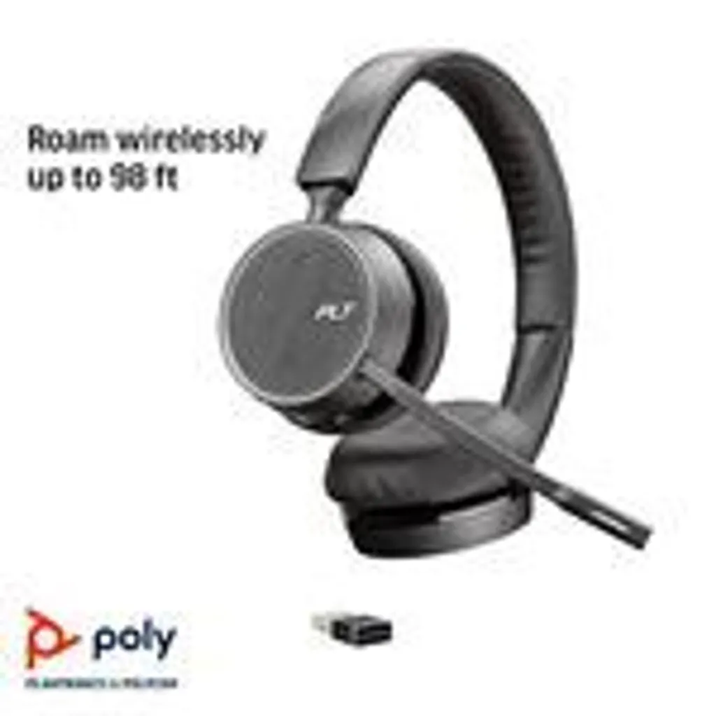 Casque POLY Voyager 4200 Office Idéal pour Open Space et Télétravail