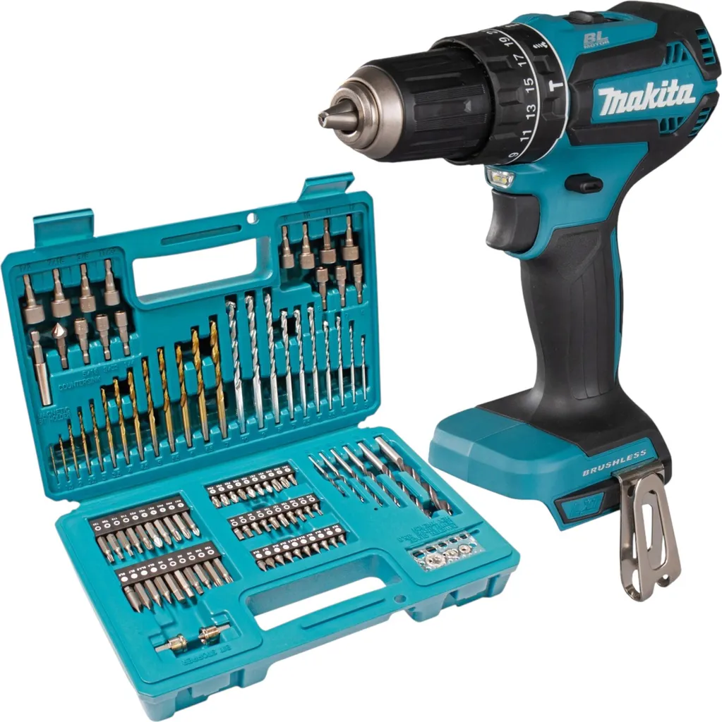 Makita DHP485Z: Eccellenza Brushless 18V per Foratura e Percussione