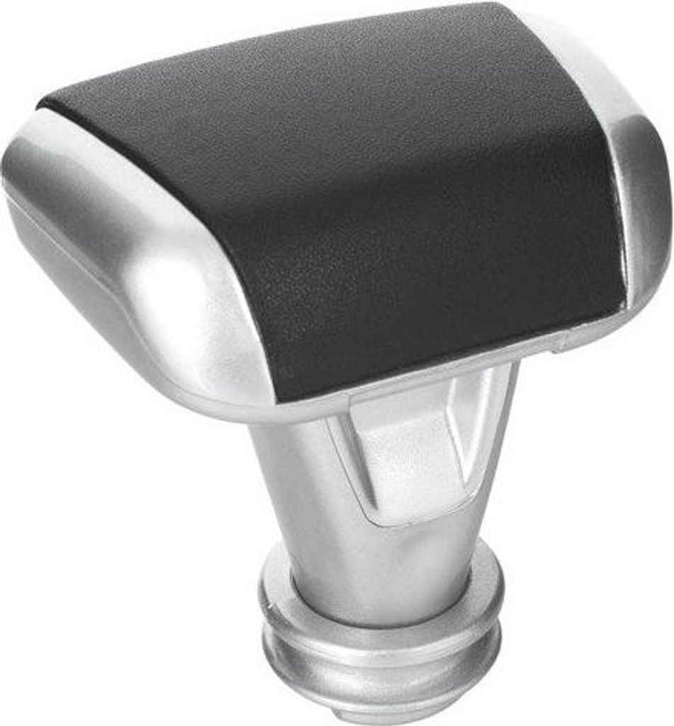 Schaltknauf Automatik Silber Schwarz für Mercedes E-Kla W211 S211 W212 S212 R171