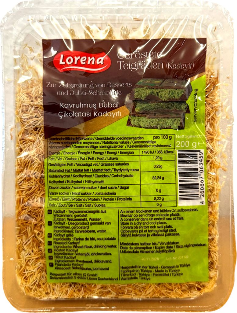 LORENA - geröstetes Kadayif Engelshaar | Kaufland.de