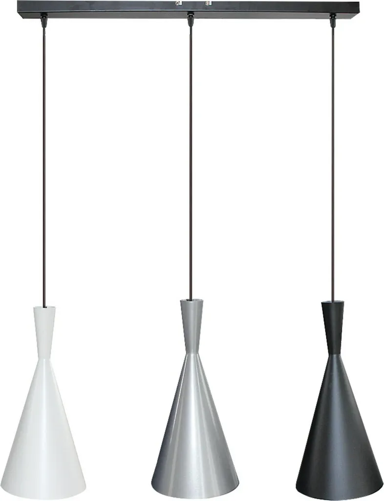 Suspension pour table à manger noire 3 lumières Trincola Rabalux 5312