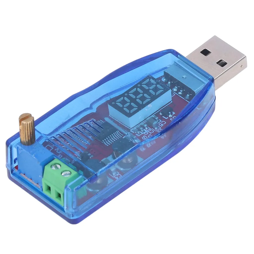 Modulo Alimentazione USB Regolabile - Convertitore DC-DC Buck Boost - 6