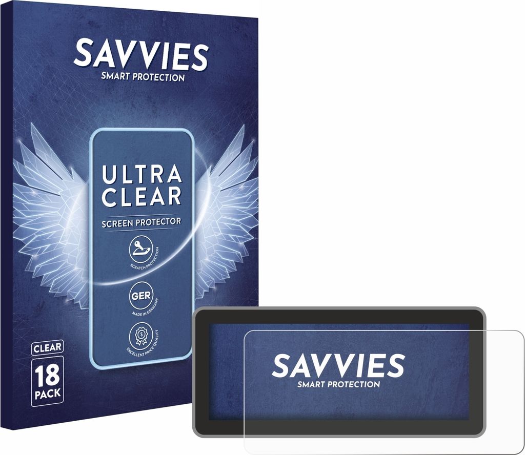 18x Für Vantrue Nexus 4 Pro Schutzfolie Savvies Displayschutz Display Schutz Folie Klar Transparent