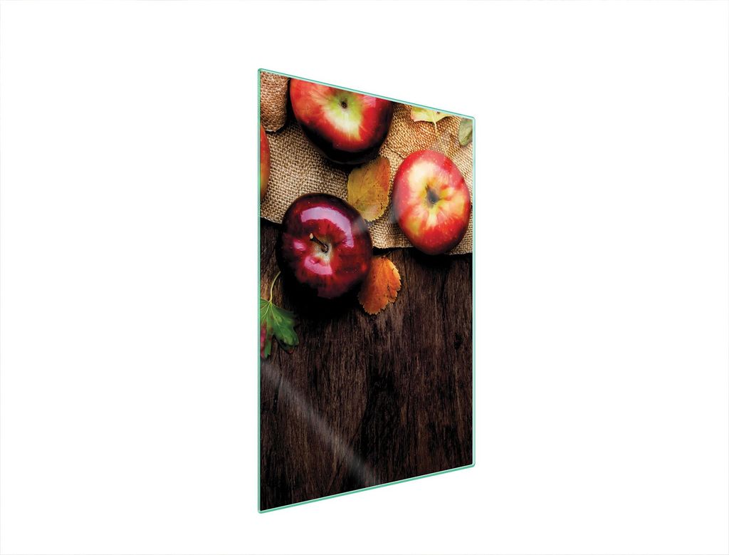 Glasschneidebrett 35x52 Äpfel