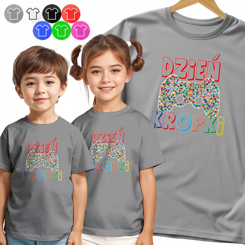 Kinder-T-Shirt - Dot Day Für Den Kleinen Gamer Dot Gamer - 146 L