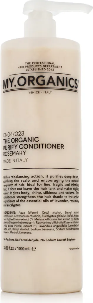 Balsamo Purificante MY.ORGANICS Rosmarino 1000ml | Bio & Vegan Care