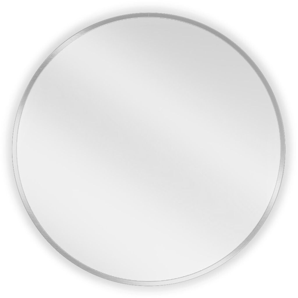 Mexen Loft lustro łazienkowe okragłe 60 cm, rama inox - Zdjęcie produktu 