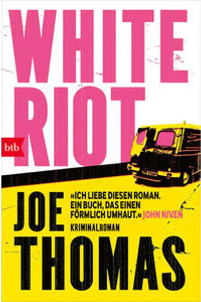 White Riot - Tee-shirt graphique blanc ultra résistant en maille dense