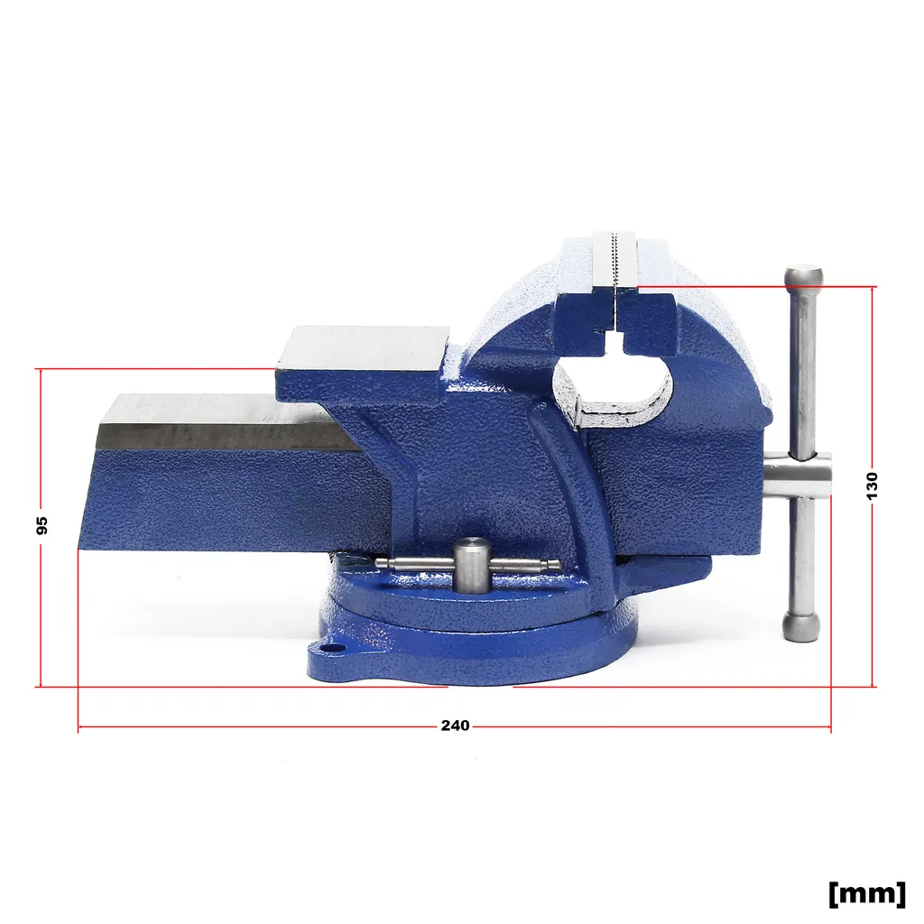 Étau d'établi 75 mm Heavy Duty : fixez vos pièces lourdes sans glisser - 2