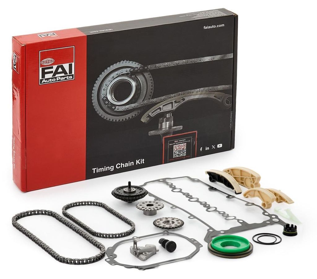FAI AutoParts TCK6ST Steuerkettensatz Steuerkette für OPEL Corsa D Schrägheck (S07) Astra J Sports Tourer (P10) Corsa C Schrägheck (X01) Meriva A
