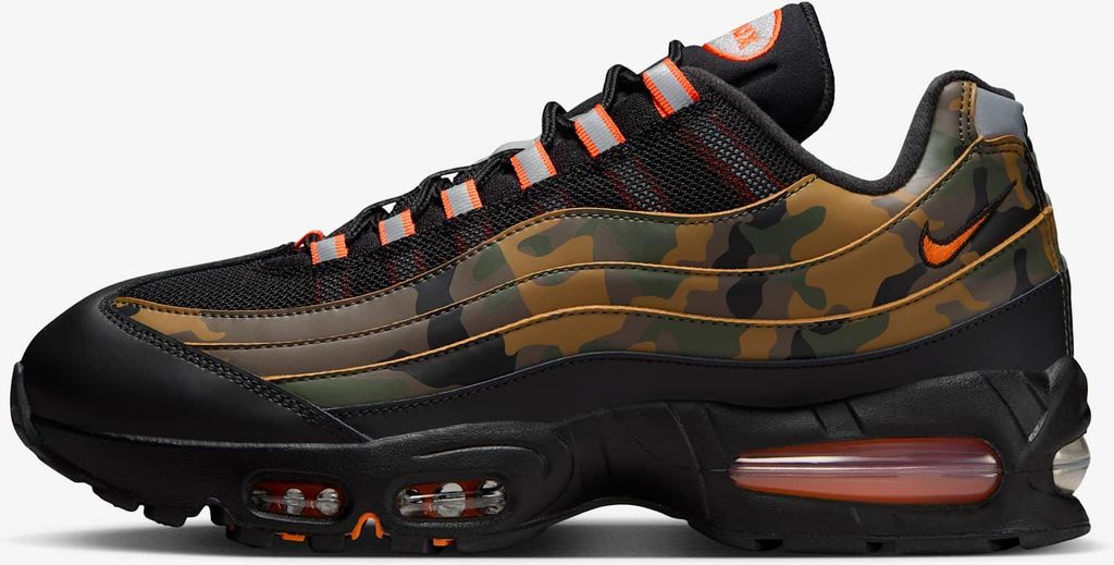 Nike Air Max 95 "Safety Orange Camo" Orange, Größe: 37.5