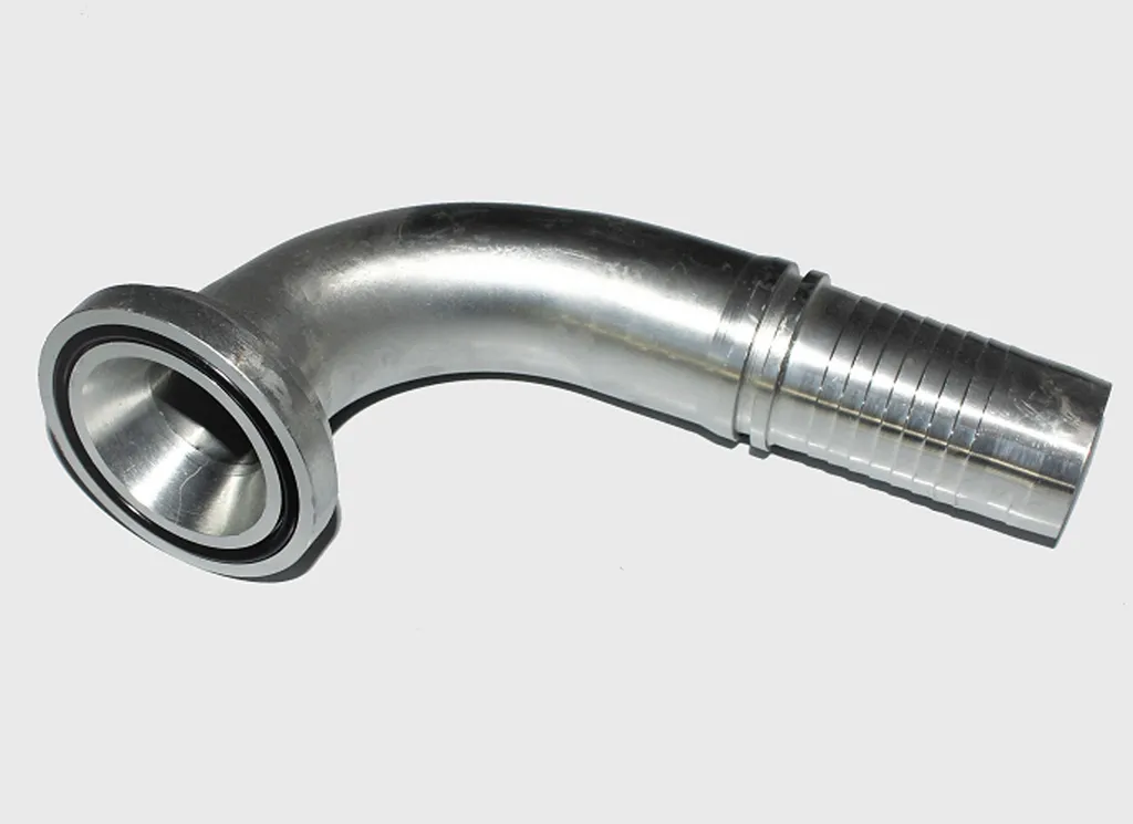 Raccordo SAE 90° 1 1/2" 3000 PSI J518 | Componente Oleodinamico ISO 6162