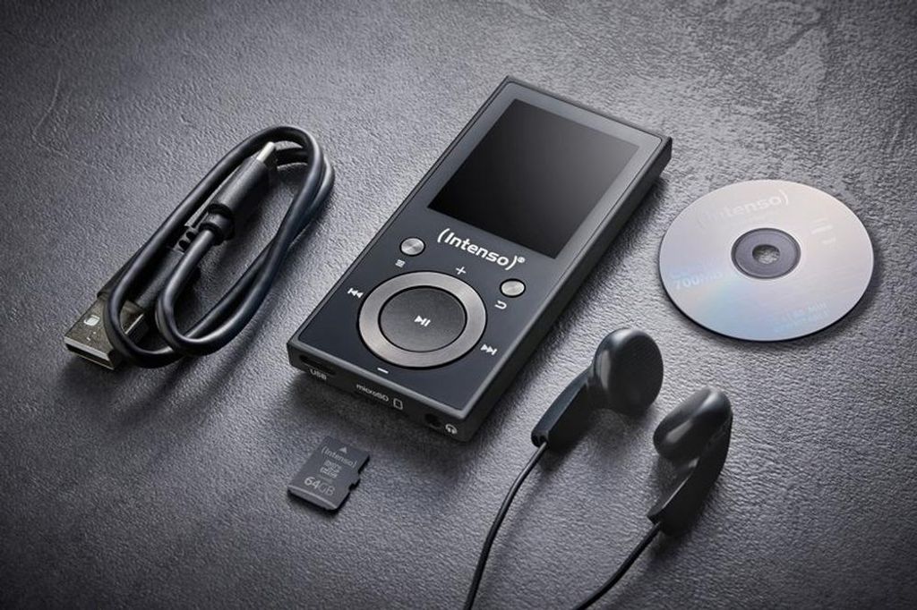 Intenso 3717490, Odtwarzacz MP4, 64 GB, LCD, USB 2.0, Zdjęcie produktu 