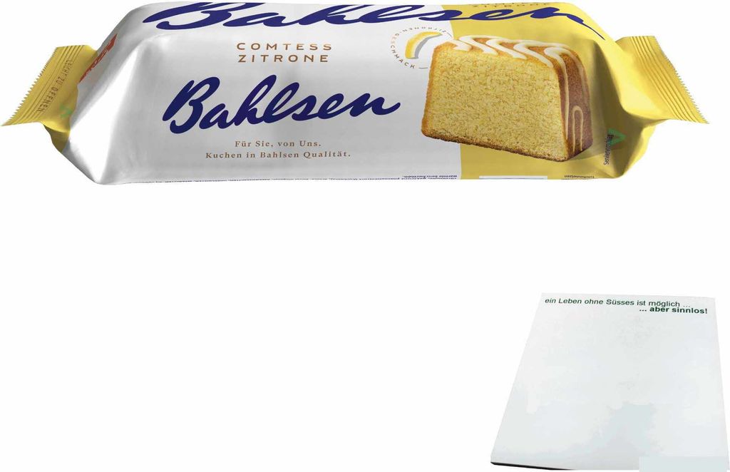 Bahlsen Comtess Zitronen Kuchen (350g Packung) + usy Block Produktbild 
