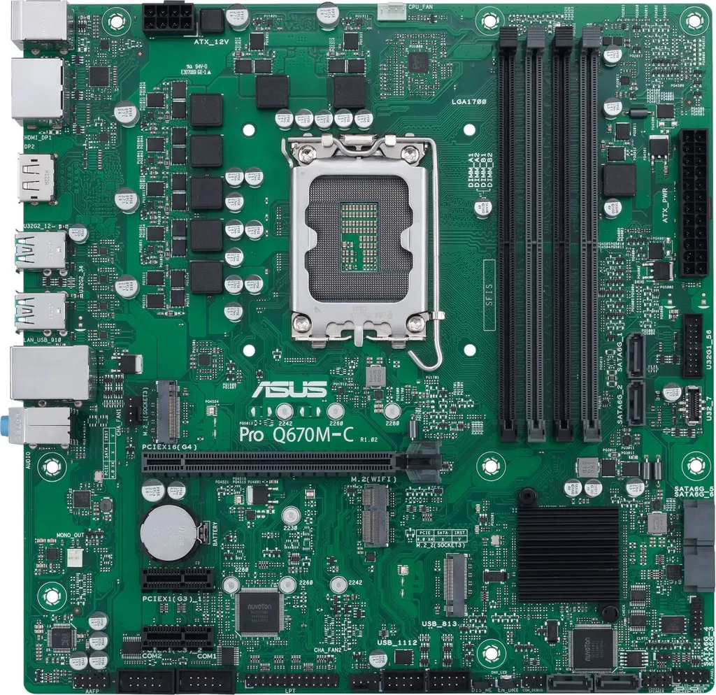 Fiabilité Entreprise : ASUS PRO Q670M-C-CSM Carte Mère LGA 1700 DDR5