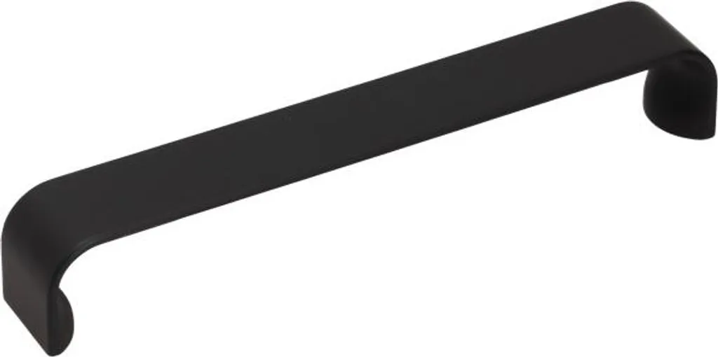 Impugnatura UU50 Nero Soft Touch 160mm - Maniglia Mobile di Design