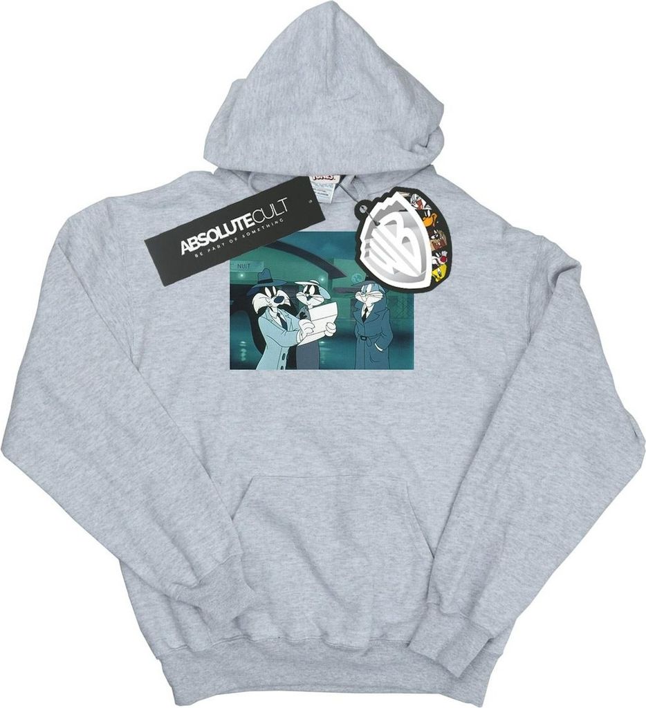 Looney Tunes - Kapuzenpullover für Herren BI13415 (XL) (Grau)