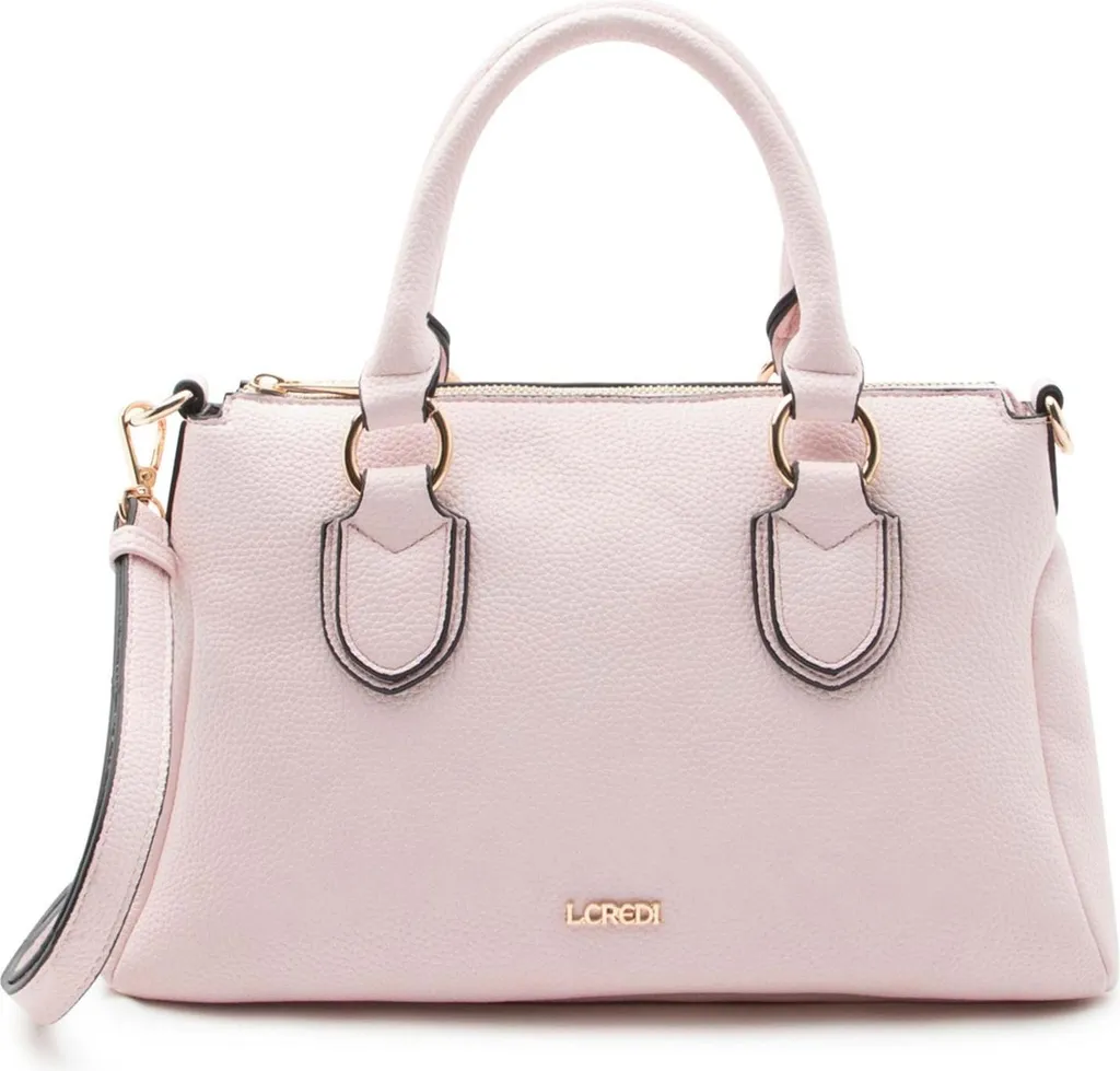 Sac Bandoulière L.CREDI Ramea Rose : Pratique et Élégant pour le Jour