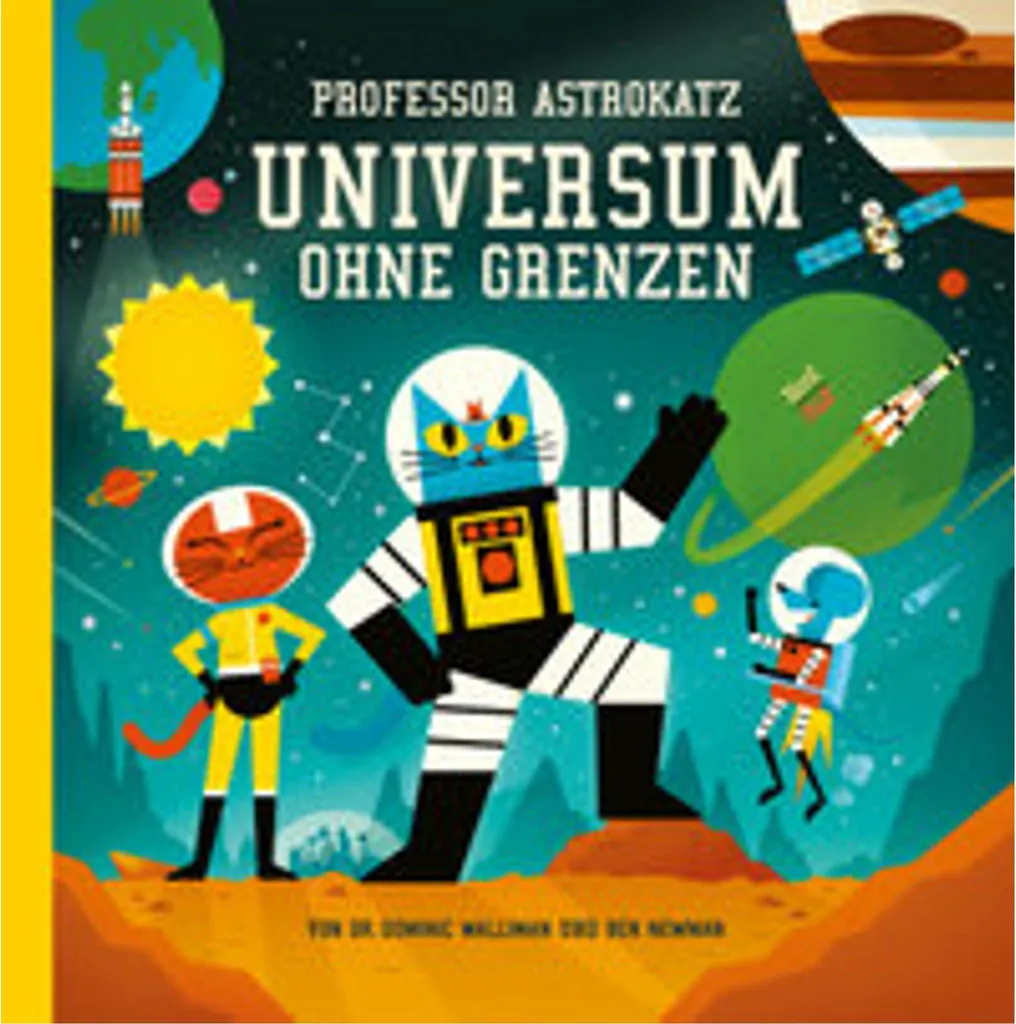 Livre Professor Astrokatz Universum ohne Grenzen - Espace Documentaire