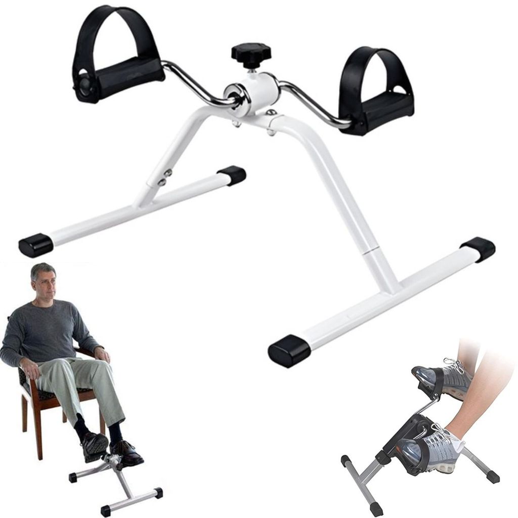 Pedaltrainer Mini Heimtrainer für Beine und Arme Rehabilitation Training zuhause und Büro leise kompakt einstellbarer Widerstand