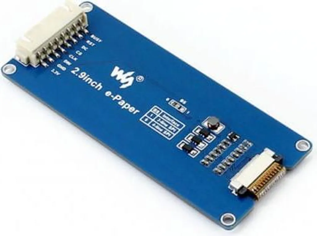 Modulo Display E-Ink 2,9" 296x128 SPI | Schermo E-Paper per Arduino - 3