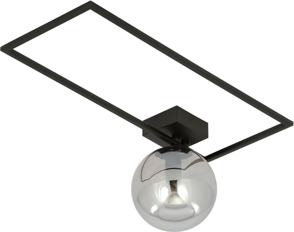 Plafonnier Compact E14 Noir Graphite Imago 1A pour Éclairage Précis - 3