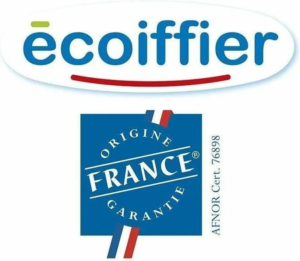 Ecoiffier BB Abrick : Briques de construction colorées et ergonomiques