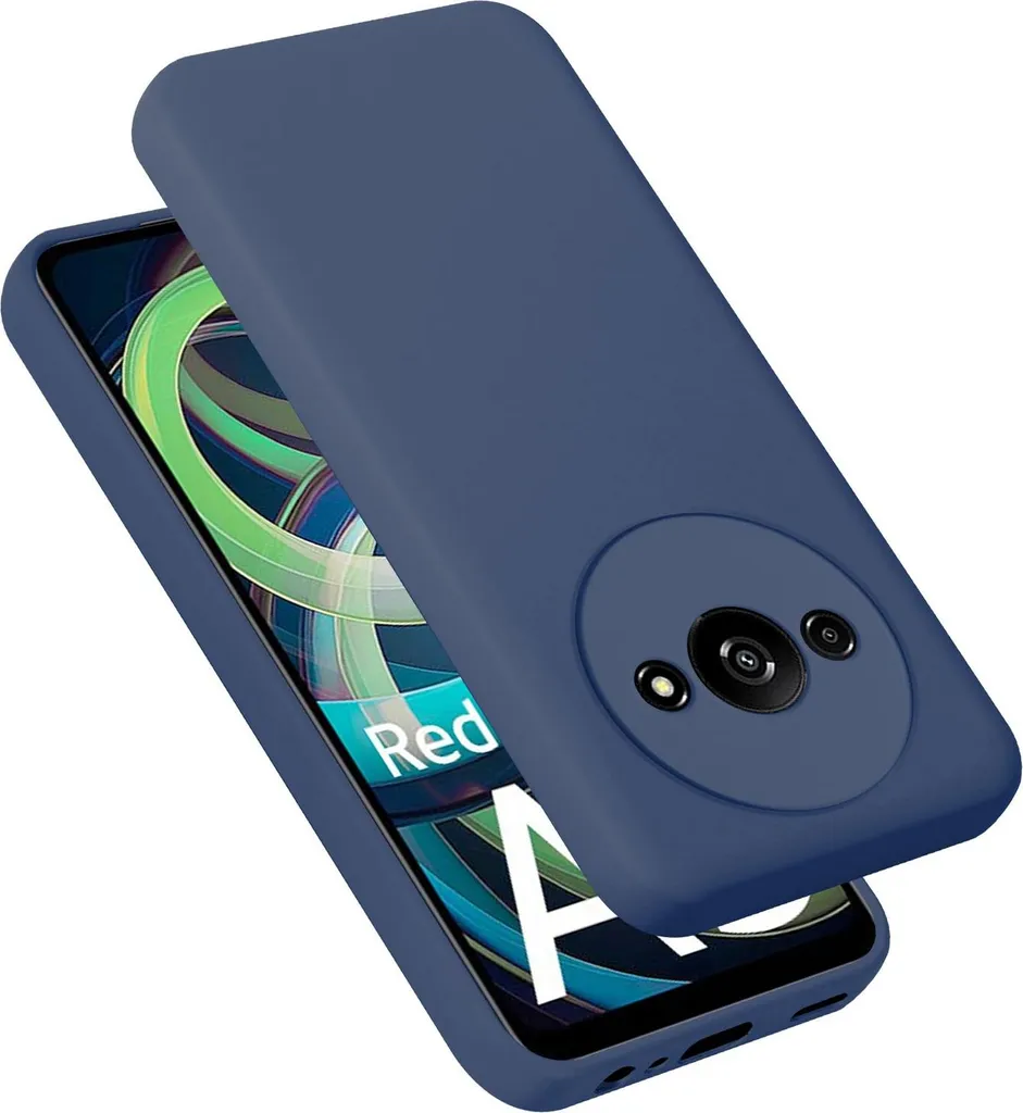 Cadorabo Case Xiaomi RedMi A3 / A3X: Silicone Liquido e Protezione TPU